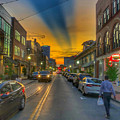 Sunset Over Little Rock's River Market